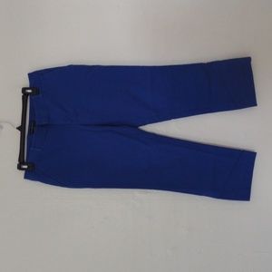 Banana Republic Blue Ryan Fit Straight Leg Ankle Pants Size 8